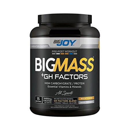 Big Joy Big Mass +GH Factors 1500 Gr - ÇİKOLATA