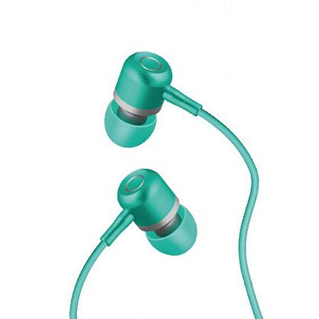 Linktech H40 Metal Kulak içi Mikrofonlu Kulaklık Kırmızı