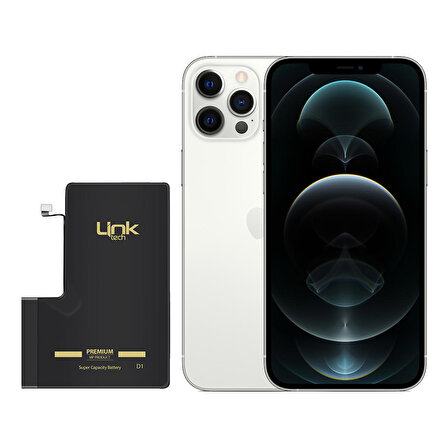 LinkTech iPhone 12 Pro Max Premium Batarya 4400 mAh