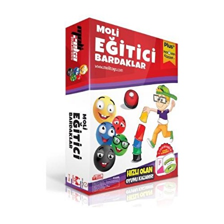 Moli Toys Eğitici Pratik Bardaklar, Zeka ve Strateji Oyunu