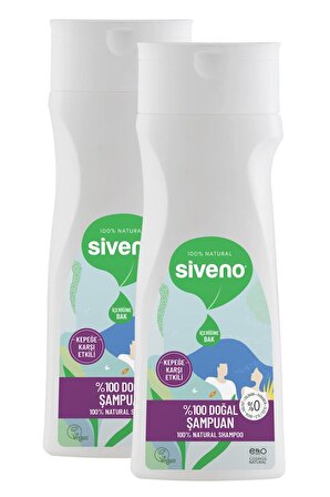 Siveno %100 Doğal 2'li Kepeğe Karşı Etkili Şampuan 300 ml