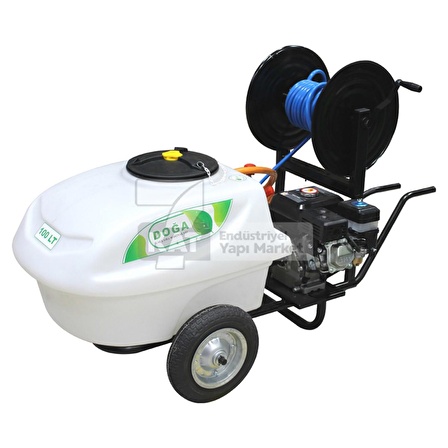 Sprayas Benzinli 6,5Hp Pistonlu İlaçlama Makinesi 100LT