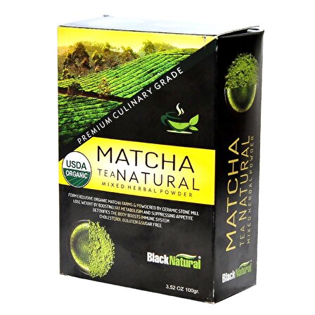 BlackNatural Matcha Natural Çayı 100 Gr