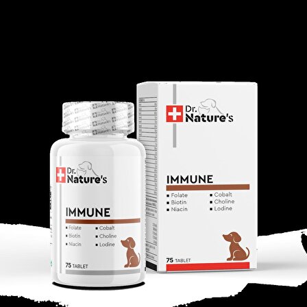 Drnatures DOG IMMUNE Köpekler için multivitamin besin takviyesi( 75 Tablet)