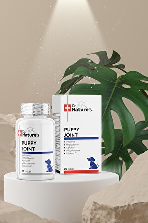 Drnatures DOG PUPPY JOINT Yavru Köpek Eklem destekleyici Besin Takviyesi(75 Tablet)