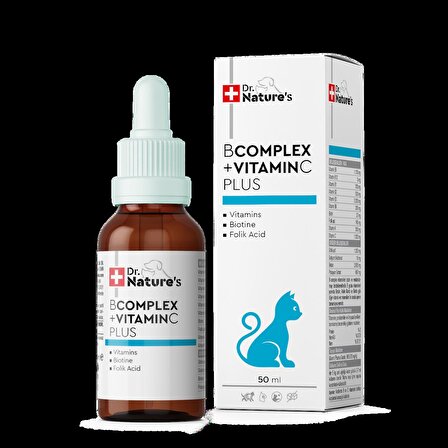 DRNATURES CAT B COMPLEX + VİT C PLUS 50 ml