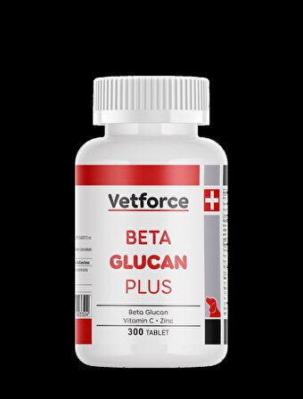 VETFORCE BETA GLUCAN 300 TABLET (Köpekler için Karaciğer destekleyici)