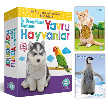 Circle Toys Dokun Hisset Yavru Hayvanlar