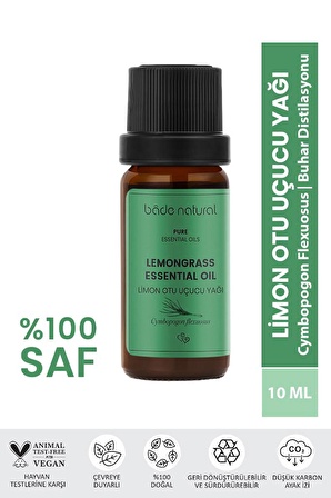 Limon Otu Uçucu Yağı %100 Saf 10 ml