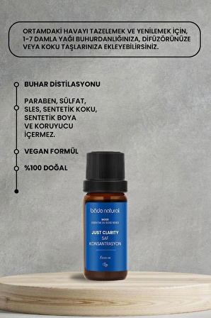 Saf Konsantrasyon Aromaterapi Karışımı 10 ml