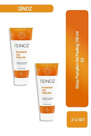 Sinoz Pumpkin Gel Peeling 100 ml X2