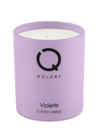 Violete Dekoratif Kokulu Mum 120 gr - Scented Candle