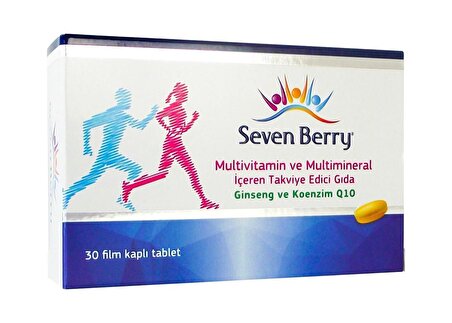 Seven Berry Multivitamin Ve Multimineral 30 tablet