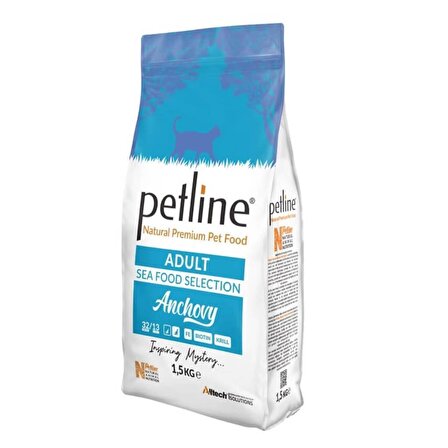 Petline Adult Sea Food Selection Anchovy Hamsili Yetişkin Kedi Maması 1,5 kg