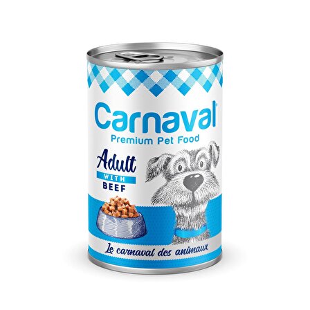 Carnaval Premium Yavru Köpek Konservesi Kuzu Etli 400 Gr
