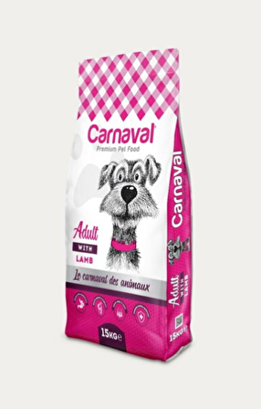 Carnaval Premium Kuzu Etli Yetişkin Köpek Maması 15 KG