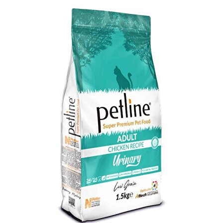 Petline Urinary Tavuklu Düşük Tahıllı Yetişkin Kedi Maması 1.5 kg