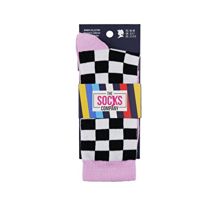 The Socks Company Desenli Kadın Soket Çorap