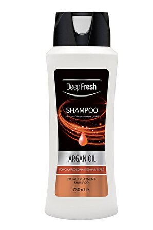 Deep Fresh Boyalı Saçlar İçin Renk Koruyucu Argan Yağlı Şampuan 750 ml