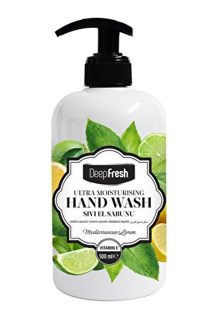 Deep Fresh Garden Nemlendirici Sıvı Sabun Akdeniz Limonu 500 ml