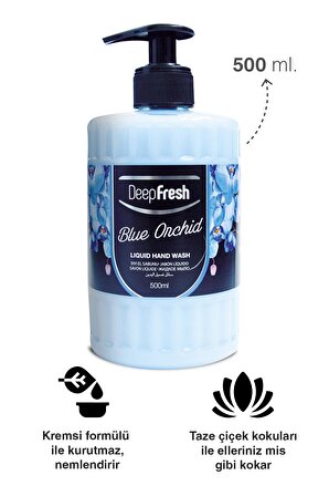 Deep Fresh Romance Sıvı Sabun Mavi Orkide 500 ml
