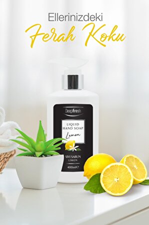 Deep Fresh Parfümlü Sıvı Sabun Limon 400 ml