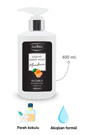 Deep Fresh Parfümlü Sıvı Sabun Mandalina 400 ml