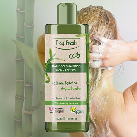 Deep Fresh Eco Serisi Bambu Şampuan 400 ml