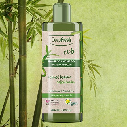 Deep Fresh Eco Serisi Bambu Şampuan 400 ml