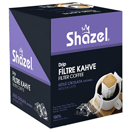 SHAZEL Drip Filtre Kahve Çikolatalı 15G x 12 Adet