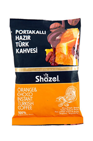 Shazel Special Portakallı Hazır Türk Kahvesi 100g