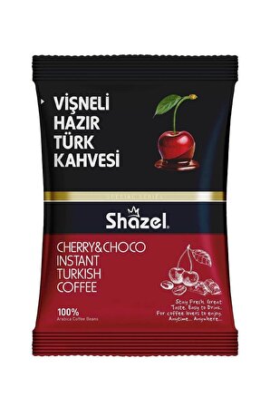 Shazel Vişneli Hazır Türk Kahvesi 100 gr.