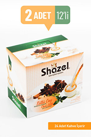 Shazel Chai Latte - Baharatlı - 12 li kutu x 2 Adet