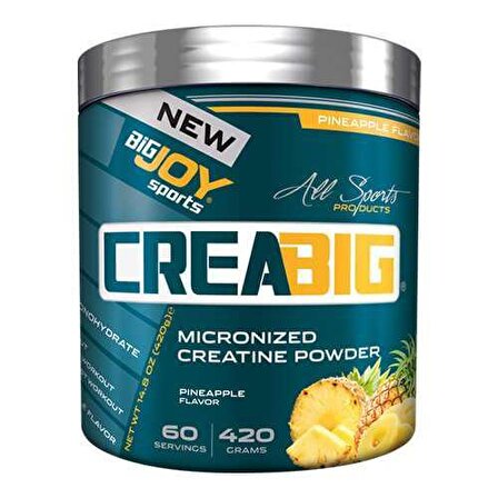 Bigjoy CreaBig Micronized Creatine Powder 420 Gr Ananas