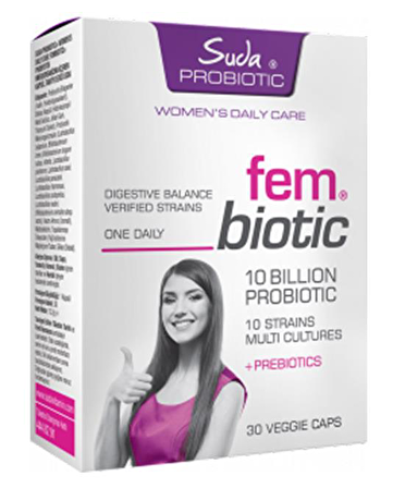 Suda Probiotic Women 30 Kapsül