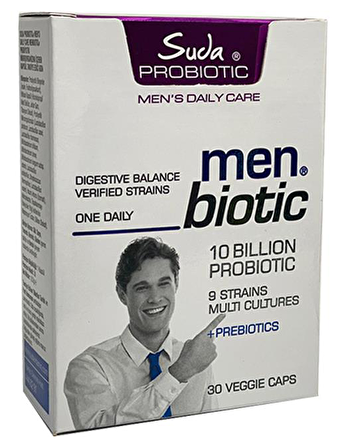 Suda Probiotic Men 30 Kapsül
