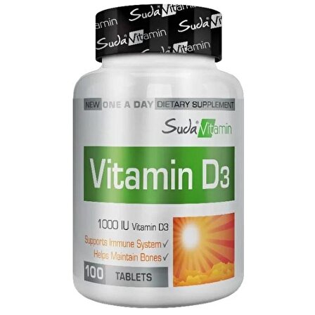 Bigjoy Vitamins Vitamin D3 1000 IU 100 Tablet