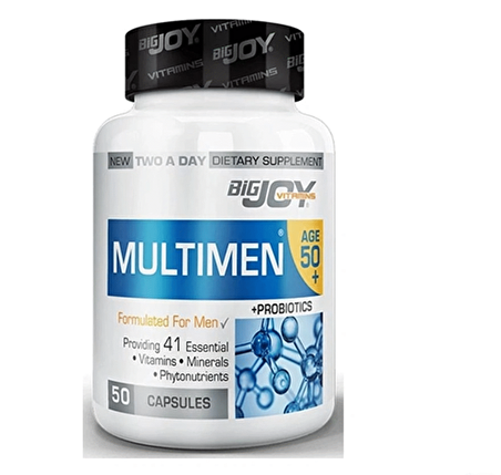 Suda Vitamin Multimen 50+ Mens Multivitamin 50 Kapsül