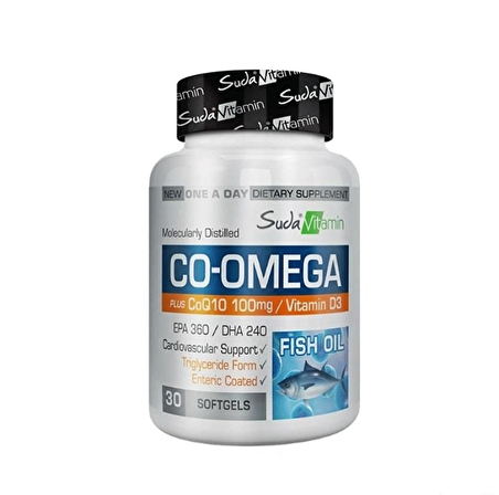 Suda Vitamin Co-Omega 30 Kapsül