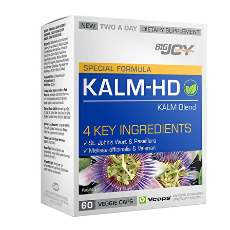 Suda Vitamin Special Formula Kalm-HD 60 Bitkisel Kapsül