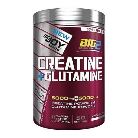 Bigjoy Sports-Big2 Creatine + Glutamine 505g