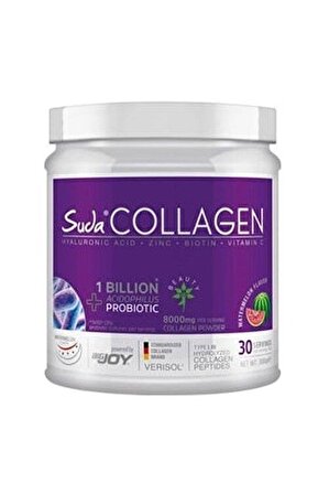 Suda Collagen + Probiyotik Karpuz Aromali Takviye Edici Gida 300 G