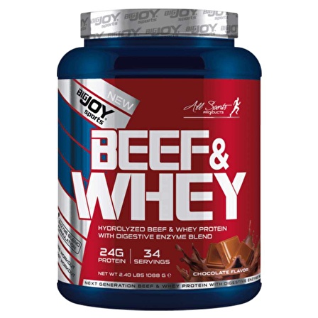 Bigjoy Sports-Beef & Whey Çikolata 1088g