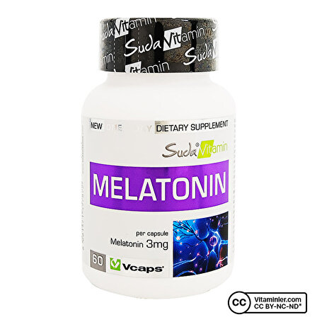 Suda Vitamin Melatonin 3 Mg 60 Kapsül - AROMASIZ