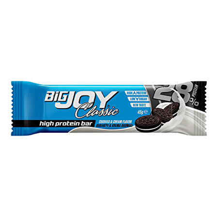 Big Joy Classic High Protein Bar 45 Gr 1 Adet - KURABİYE