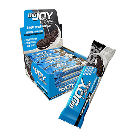 Big Joy Classic High Protein Bar 45 Gr 16 Adet - KURABİYE