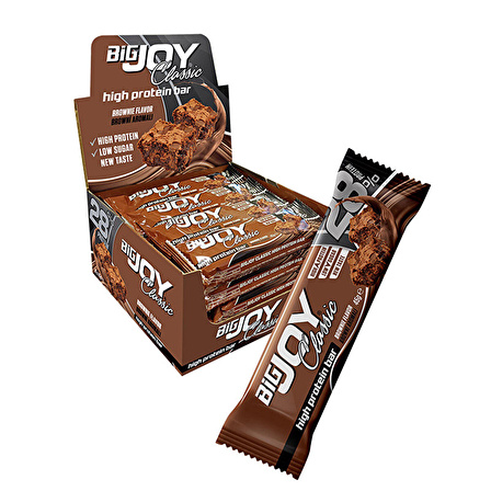 Big Joy Classic High Protein Bar 45 Gr 16 Adet - KURABİYE