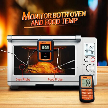 ThermoPro TP08S WiFi Kablosuz Saplamalı Yemek Termometresi