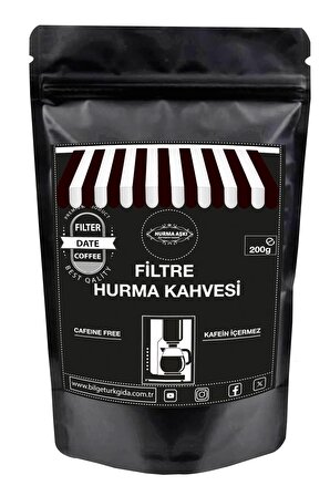 Hurma Aşkı Filtre Hurma Kahvesi 200 Gr