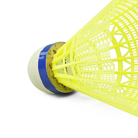 USR Flow 200 Plastik Badminton Topu Sarı